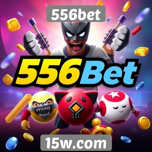 Diversidade de jogos disponíveis no 556bet